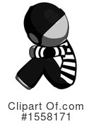 Gray Design Mascot Clipart #1558171 by Leo Blanchette