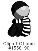 Gray Design Mascot Clipart #1558190 by Leo Blanchette