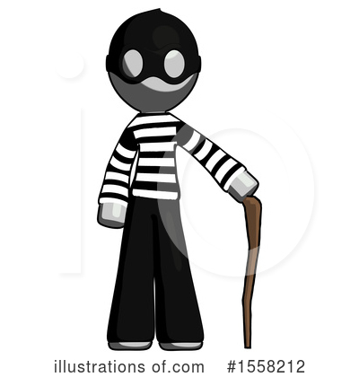 Royalty-Free (RF) Gray Design Mascot Clipart Illustration by Leo Blanchette - Stock Sample #1558212