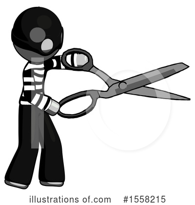Royalty-Free (RF) Gray Design Mascot Clipart Illustration by Leo Blanchette - Stock Sample #1558215