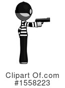 Gray Design Mascot Clipart #1558223 by Leo Blanchette