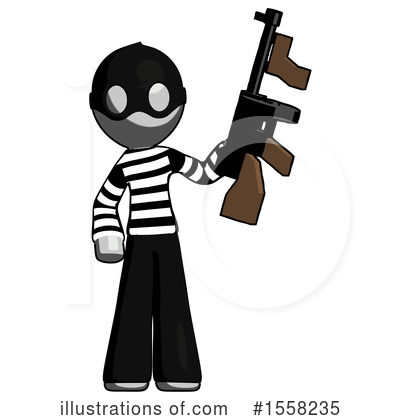 Royalty-Free (RF) Gray Design Mascot Clipart Illustration by Leo Blanchette - Stock Sample #1558235