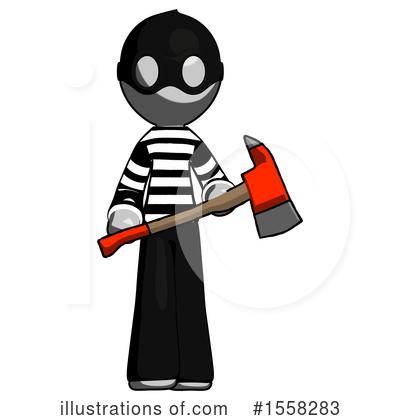 Royalty-Free (RF) Gray Design Mascot Clipart Illustration by Leo Blanchette - Stock Sample #1558283