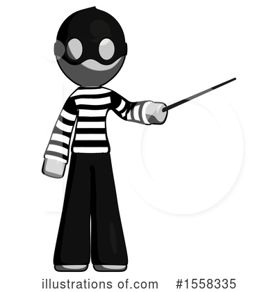 Royalty-Free (RF) Gray Design Mascot Clipart Illustration by Leo Blanchette - Stock Sample #1558335