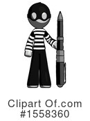 Gray Design Mascot Clipart #1558360 by Leo Blanchette