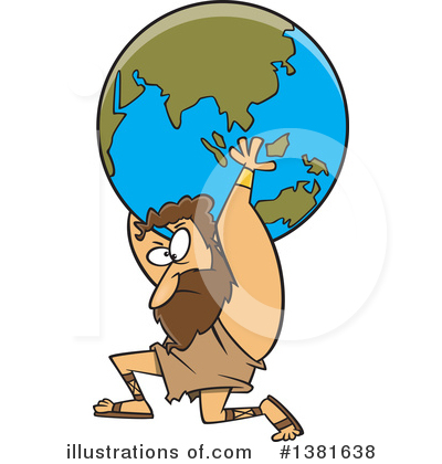 Atlas Clipart #1381638 by toonaday
