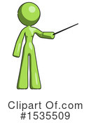 Green Design Mascot Clipart #1535509 by Leo Blanchette