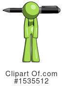 Green Design Mascot Clipart #1535512 by Leo Blanchette