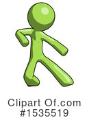 Green Design Mascot Clipart #1535519 by Leo Blanchette