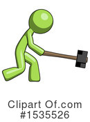 Green Design Mascot Clipart #1535526 by Leo Blanchette