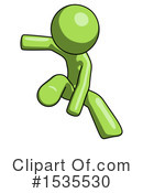 Green Design Mascot Clipart #1535530 by Leo Blanchette