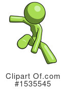 Green Design Mascot Clipart #1535545 by Leo Blanchette