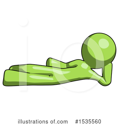 Royalty-Free (RF) Green Design Mascot Clipart Illustration by Leo Blanchette - Stock Sample #1535560