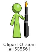 Green Design Mascot Clipart #1535561 by Leo Blanchette