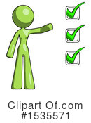 Green Design Mascot Clipart #1535571 by Leo Blanchette