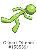 Green Design Mascot Clipart #1535591 by Leo Blanchette