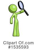 Green Design Mascot Clipart #1535593 by Leo Blanchette