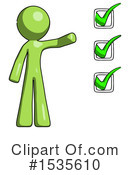 Green Design Mascot Clipart #1535610 by Leo Blanchette