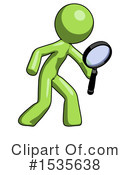 Green Design Mascot Clipart #1535638 by Leo Blanchette