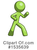 Green Design Mascot Clipart #1535639 by Leo Blanchette