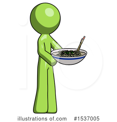 Royalty-Free (RF) Green Design Mascot Clipart Illustration by Leo Blanchette - Stock Sample #1537005