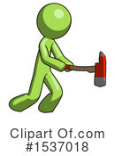 Green Design Mascot Clipart #1537018 by Leo Blanchette