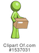 Green Design Mascot Clipart #1537031 by Leo Blanchette