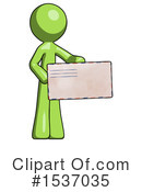 Green Design Mascot Clipart #1537035 by Leo Blanchette