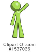 Green Design Mascot Clipart #1537036 by Leo Blanchette