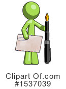 Green Design Mascot Clipart #1537039 by Leo Blanchette