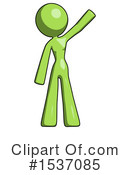Green Design Mascot Clipart #1537085 by Leo Blanchette
