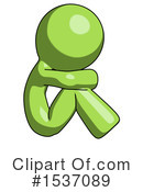Green Design Mascot Clipart #1537089 by Leo Blanchette