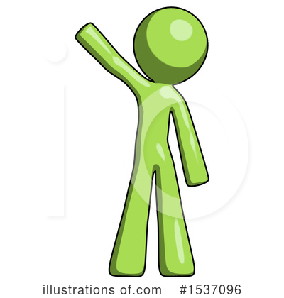 Royalty-Free (RF) Green Design Mascot Clipart Illustration by Leo Blanchette - Stock Sample #1537096