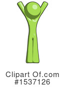 Green Design Mascot Clipart #1537126 by Leo Blanchette