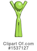Green Design Mascot Clipart #1537127 by Leo Blanchette