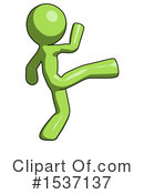 Green Design Mascot Clipart #1537137 by Leo Blanchette