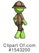 Green Design Mascot Clipart #1543200 by Leo Blanchette