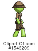 Green Design Mascot Clipart #1543209 by Leo Blanchette