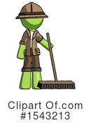 Green Design Mascot Clipart #1543213 by Leo Blanchette