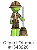 Green Design Mascot Clipart #1543220 by Leo Blanchette