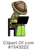 Green Design Mascot Clipart #1543222 by Leo Blanchette