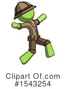 Green Design Mascot Clipart #1543254 by Leo Blanchette
