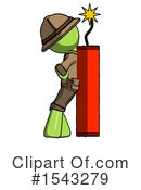 Green Design Mascot Clipart #1543279 by Leo Blanchette