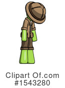 Green Design Mascot Clipart #1543280 by Leo Blanchette