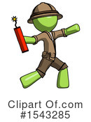 Green Design Mascot Clipart #1543285 by Leo Blanchette
