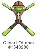 Green Design Mascot Clipart #1543288 by Leo Blanchette