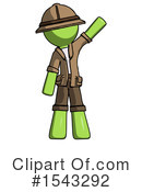 Green Design Mascot Clipart #1543292 by Leo Blanchette