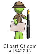 Green Design Mascot Clipart #1543293 by Leo Blanchette