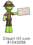Green Design Mascot Clipart #1543298 by Leo Blanchette