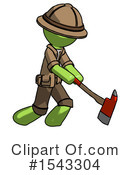 Green Design Mascot Clipart #1543304 by Leo Blanchette